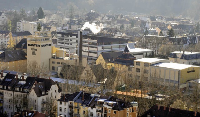 Ein Unternehmen in bester Lage: In der...h das Firmengelnde verkleinert wird.   | Foto: Ingo Schneider