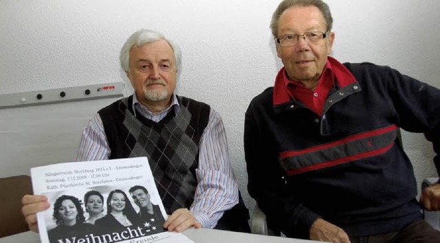 Vorsitzender Christian Ober und  Klaus Sommerhalter  | Foto: Alexander