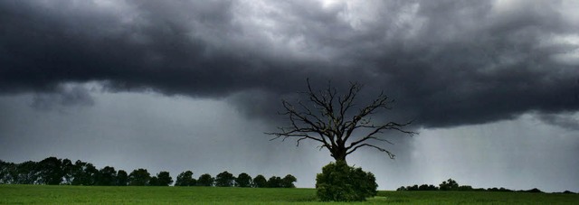 Vor solch einer rasch aufziehenden Stu...eues Messgert macht&#8217;s mglich.   | Foto: dpa