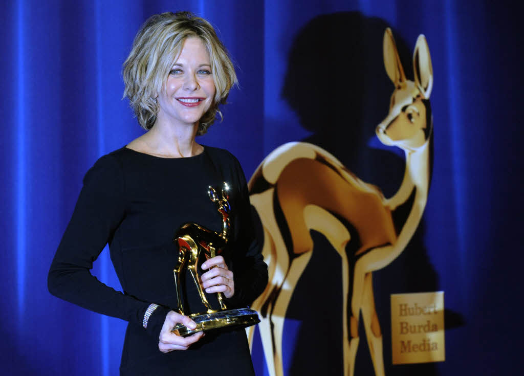 Meg Ryan mit dem ltesten deutschen Medienpreis.