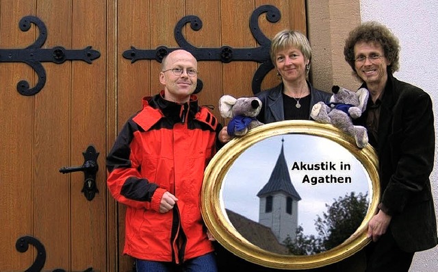 Das Team der Konzertreihe &#8222;Akust...rt, Anja Lohse und Bernhard A. Wehrle.  | Foto: Privat