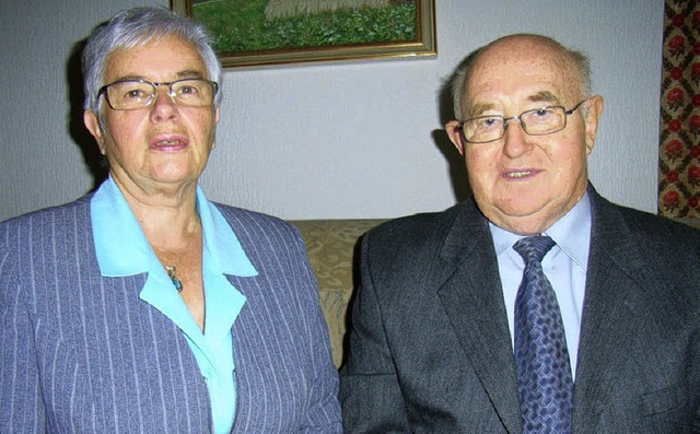 Heute feiern Georg und Maria Schultis in Untersimonswald ihre goldene Hochzeit.   | Foto: Hans-Jrgen Wehrle