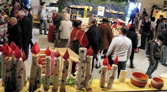 Bereits nach dem ersten Tag des Bernau...sstellern und auch bei den Besuchern.   | Foto: Ulrike Spiegelhalter