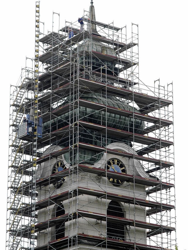 Die Renovierung des  Turms der Friesen...Beispiel einen barrierefreien Zugang.   | Foto: Archiv: Michael Bamberger