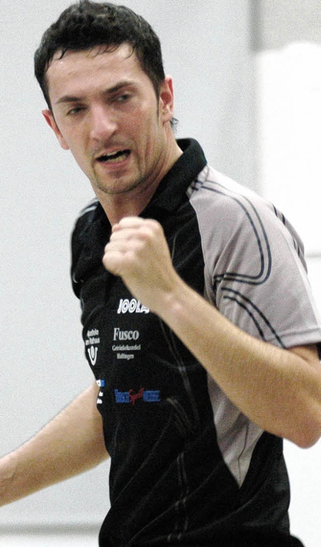 Glich seine Einzelbilanz in der Tischtennis-Regionalliga aus: Adrian Sangeorgean  | Foto: Peter Gerigk