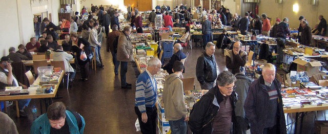 60 Aussteller und 1500 Besucher waren ...en mit dem Haltinger Modellbahnmarkt.   | Foto: christoph baum