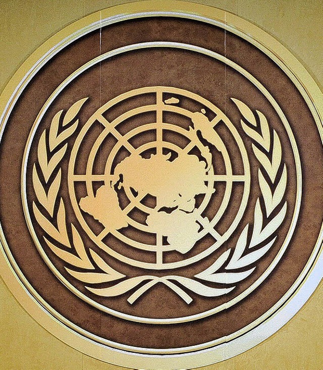 Wenig Konkretes unter dem Emblem der UNO.  | Foto: dpa