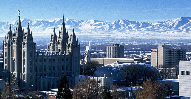 Perfekte Station fr die tglichen Aus... Mormonenhauptstadt  Salt Lake City.    | Foto: dpa