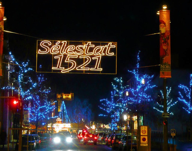 Alles dreht sich in Schlettstadt um den ersten Weihnachtsbaum   im Jahr 1521.    | Foto: Fotos: Rolf Mller