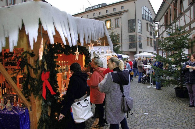 Weihnachtsmarkt Gundelfingen  | Foto: Andrea Steinhart