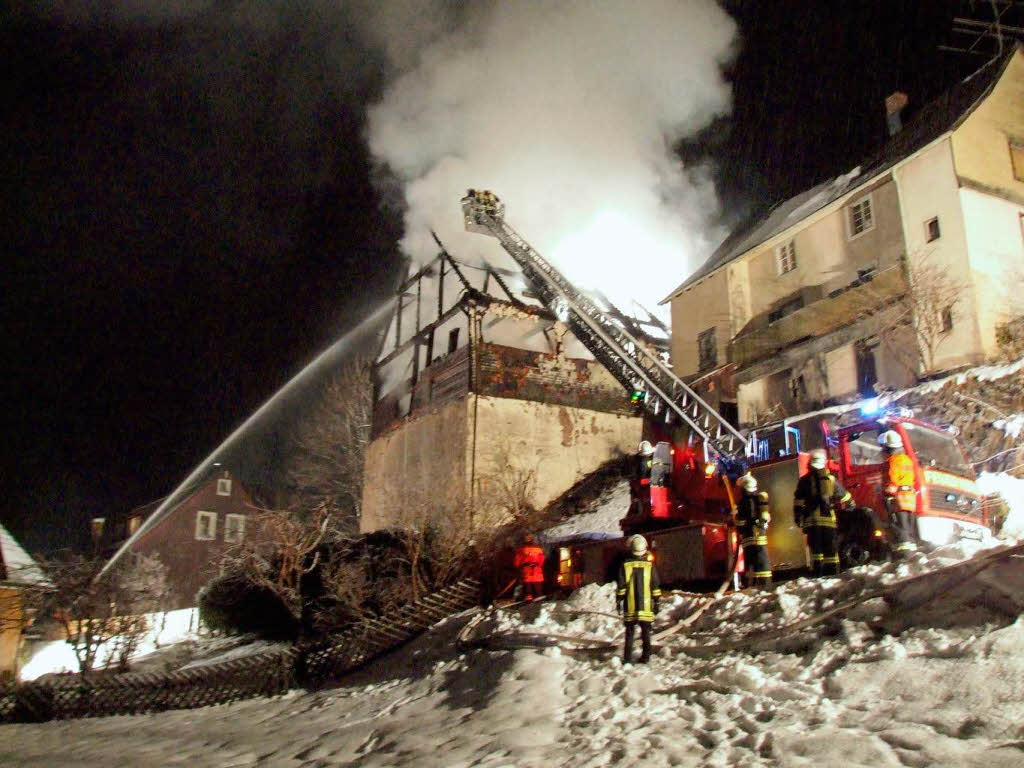Großbrand in Lenzkirch Großbrand in Lenzkirch