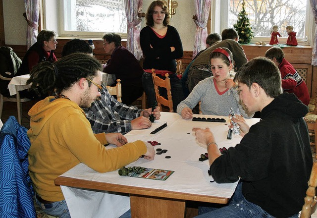 Mit Konzentration bei der Sache: Auch ...teil des Jahreskalenders werden wird.   | Foto: Luisa Denz