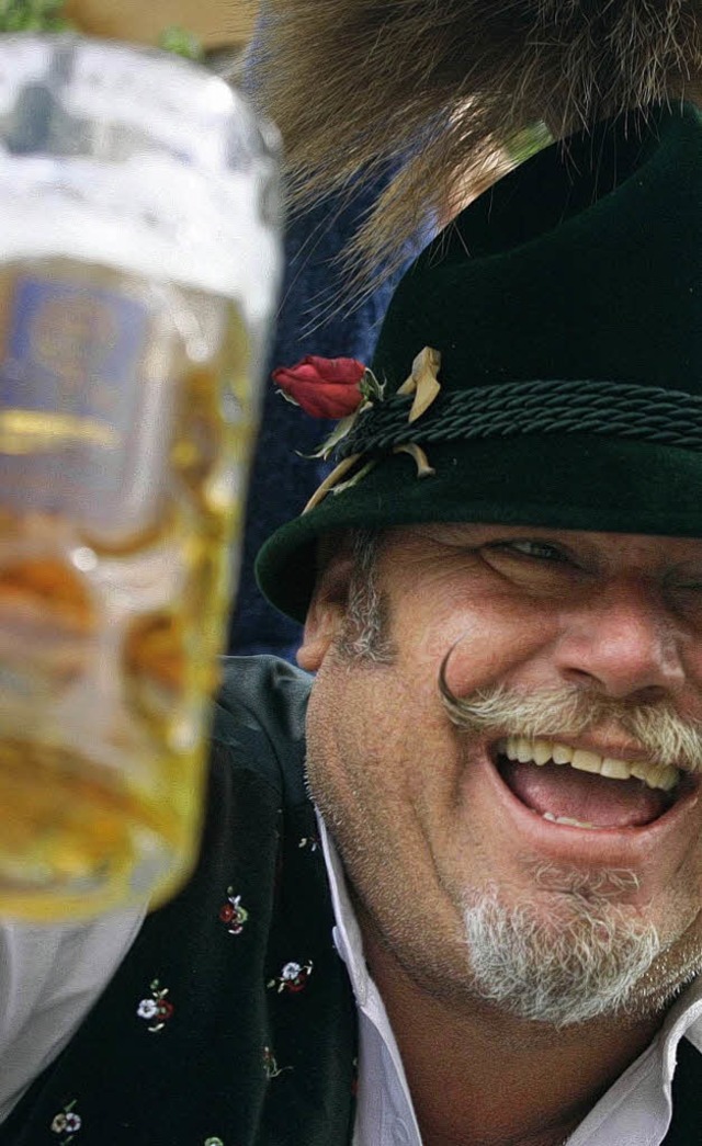 Auch so ein Klischee: Der bayerische Biertrinker   | Foto: ddp