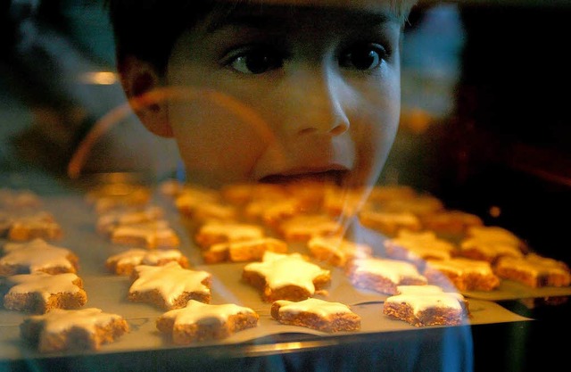 Wann sind die Pltzchen endlich fertig?  | Foto: ddp