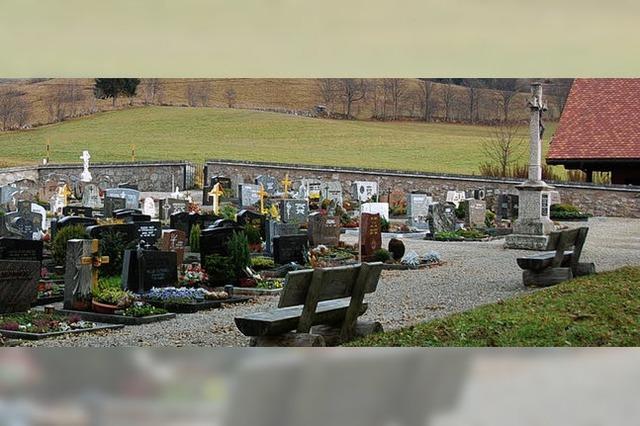 Friedhof in Ibach wird jetzt umgestaltet