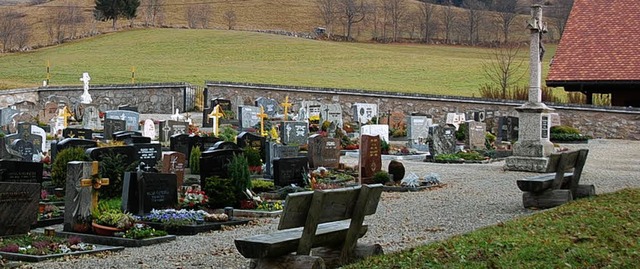 Saniert wird der Friedhof von Ibach.   | Foto: christel schuster-stich