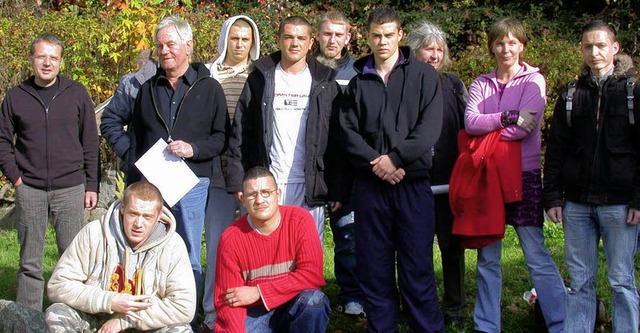 Schler der Klinikschule Haus Weitenau...VJB (Vermittlung Jugend-Berufshilfe).   | Foto: Privat