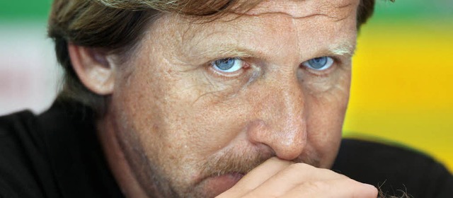 Frhlich ist anders: Bernd Schuster  | Foto: dpa