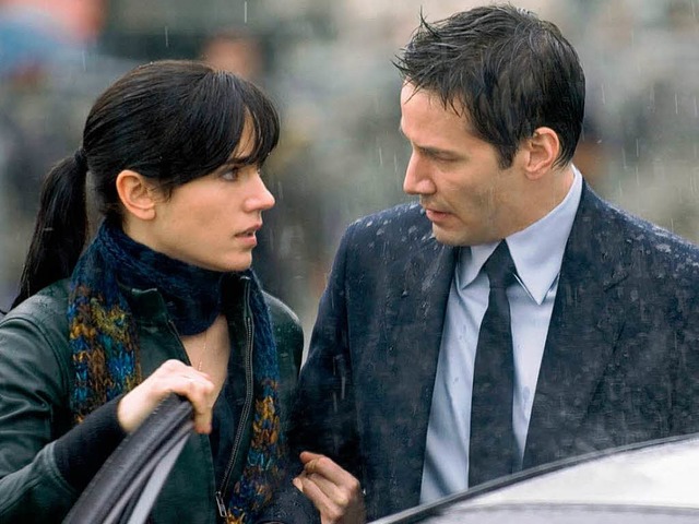 Glaub an mich: Keanu Reeves als aueri...20;,  Jennifer Connelly als Biologin.   | Foto: fox