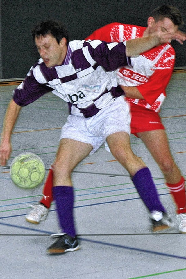 Hallenfuball &#8211; bei den Masters ...wird&#8217;s spannende Spiele geben.    | Foto: BZ-Archiv