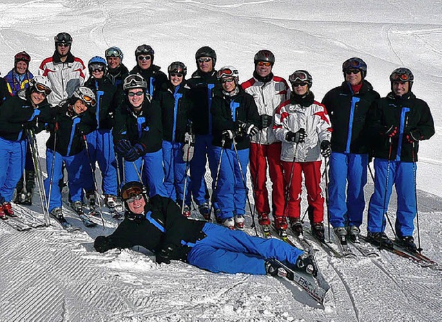 bungsleiter des Skiclubs Rtteln im neuen Outfit   | Foto: BZ