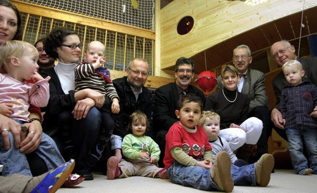 In der neuen Kinderkrippe haben die Kl...eiem  Krabbeln noch viele Freiheiten.   | Foto: bastian Henning