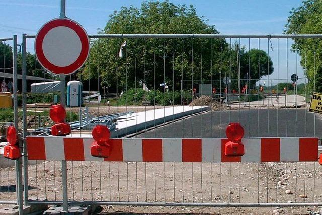 Rheinuferweg wird monatelang gesperrt
