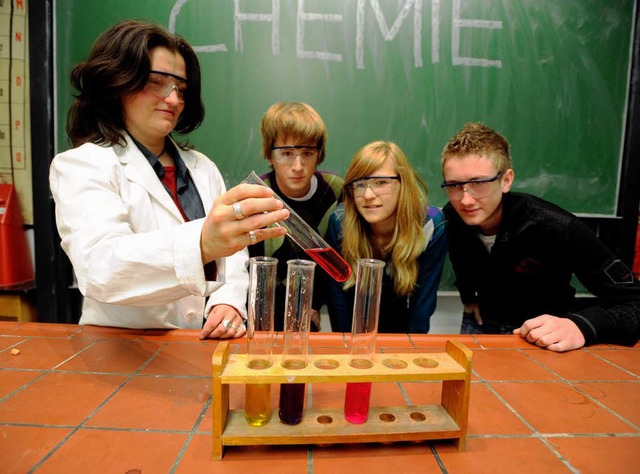 In der  Breisacher Realschule wird es ...chler besonders interessieren, geben.  | Foto: dpa