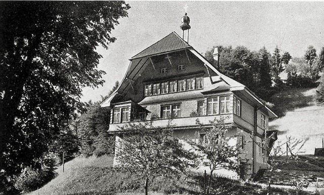 <Bildtext>Das 1933 erbaute evangelisch...Repro>Hermann Oehler</BZ-FotoNurRepro>  | Foto: Hermann Oehler