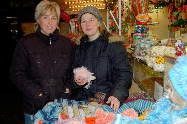 Auf dem Weihnachtsmarkt in Breisach we...kulinarische Kstlichkeiten angeboten.  | Foto: Sarah-Lena Stein