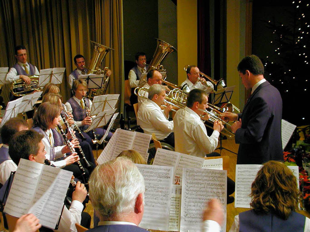 Impressionen vom Jahreskonzert des Musikvereins 