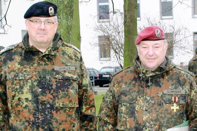 Bundeswehr ehrt Richard Schmieder
