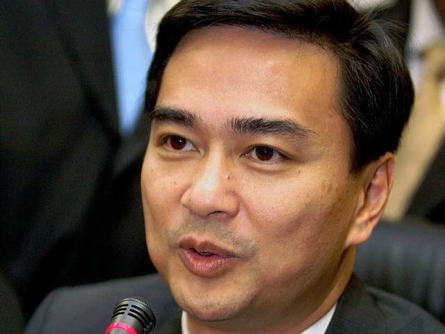 Abhisit Vejjajiva  | Foto: dpa