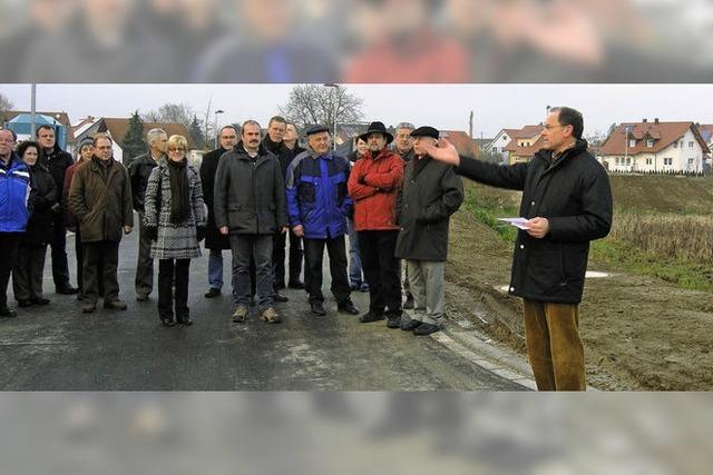 In Rekordzeit erschlossen