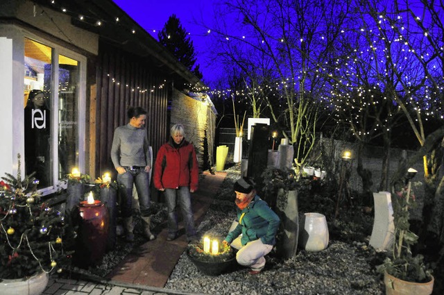 <Bildtext>Weihnachtszauber ohne Rummel...en  fanden viel Beachtung. </Bildtext>  | Foto: Dieter Erggelet