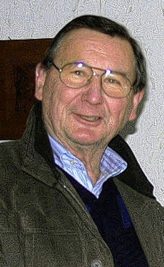 Gerhard Reifelder  | Foto: Dieter Fink