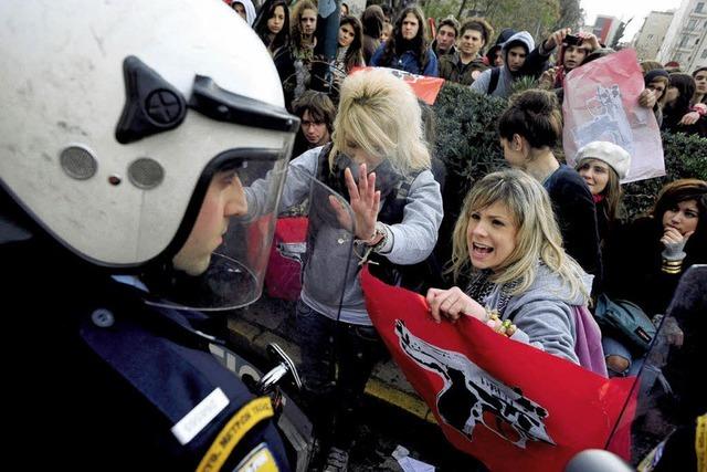 Die Intifada der 15-jährigen Griechen