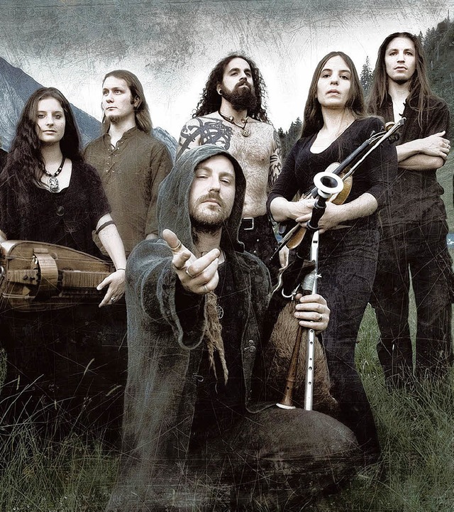 Urschweizer Band: Eluveitie spielen in Grafenhausen.   | Foto: BZ