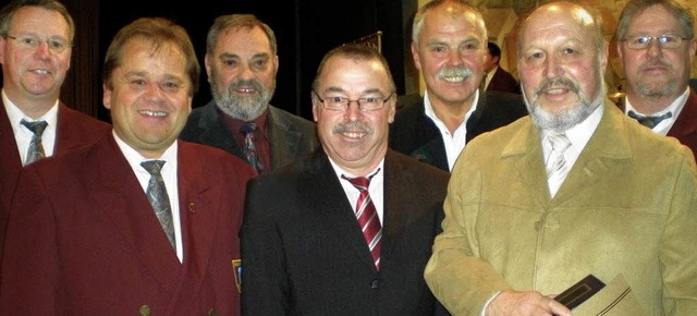 Geehrte beim MV Herten: Markus Hbig, ...und  Andreas  Kruppke (Vorsitzender)    | Foto: Chris Rtschlin