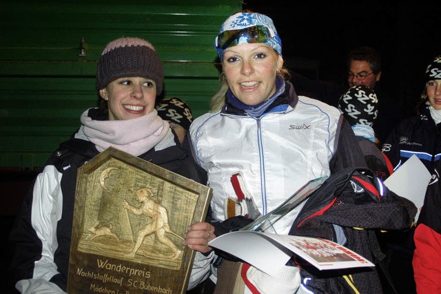 Doppelten Grund zur Freude hatten beim... den Meistertitel  des Skibezirks IV.   | Foto: Helmut Junkel