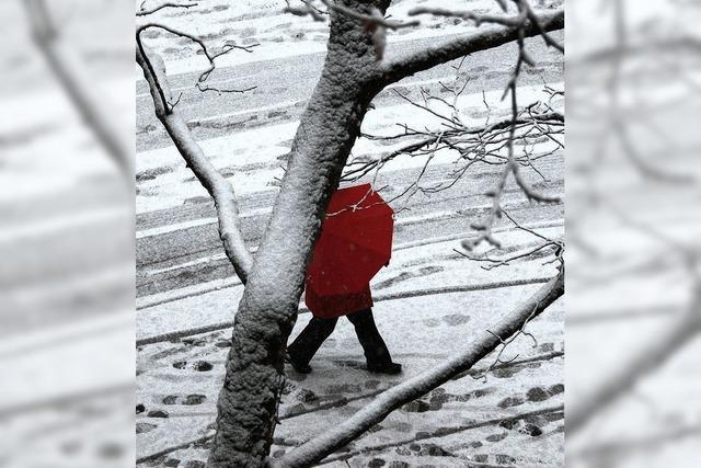 Der Schnee dmpft Mobilitt und Kauflaune