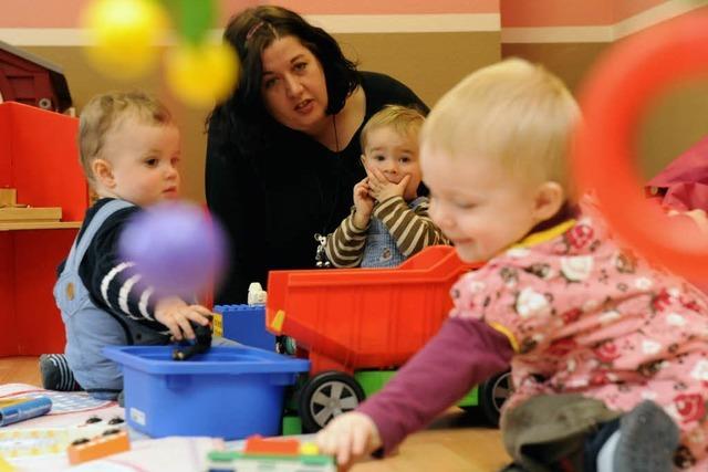 Immer mehr kleine Landeskinder werden betreut