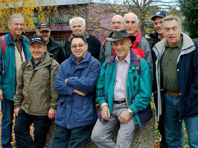 Die Ihringer Jungsenioren treffen sich...g und unternehmen gemeinsame Ausflge.  | Foto: Sarah-Lena Stein