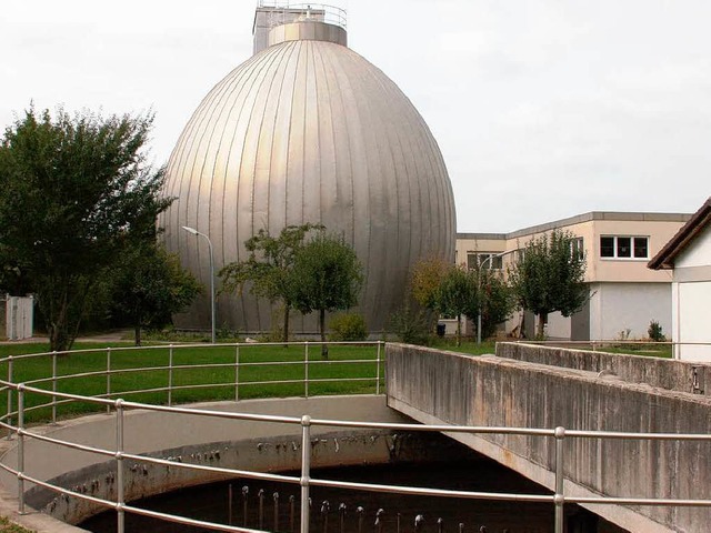 Die Faulungsanlage der Abwasserreinigu...0; in Grezhausen soll  saniert werden.  | Foto: Christine Aniol