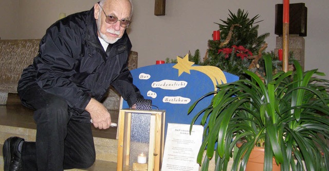 <Bildtext>Das in der Geburtskirche Jes...die Kirche nach Rtenbach</Bildtext>.   | Foto: Liane Schilling