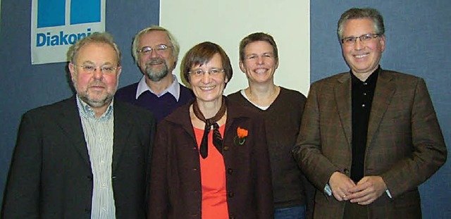 Der neue Vorstand des Diakonieverbande...Juliane Weerenbeck und Frank Wellhner  | Foto: diakonie
