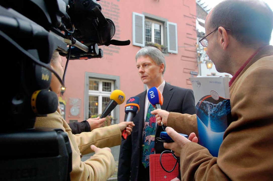 Gesuchter Interviewpartner: Bürgermeis...ber die Risse in der Altstadt Auskunft  | Foto: Markus Donner