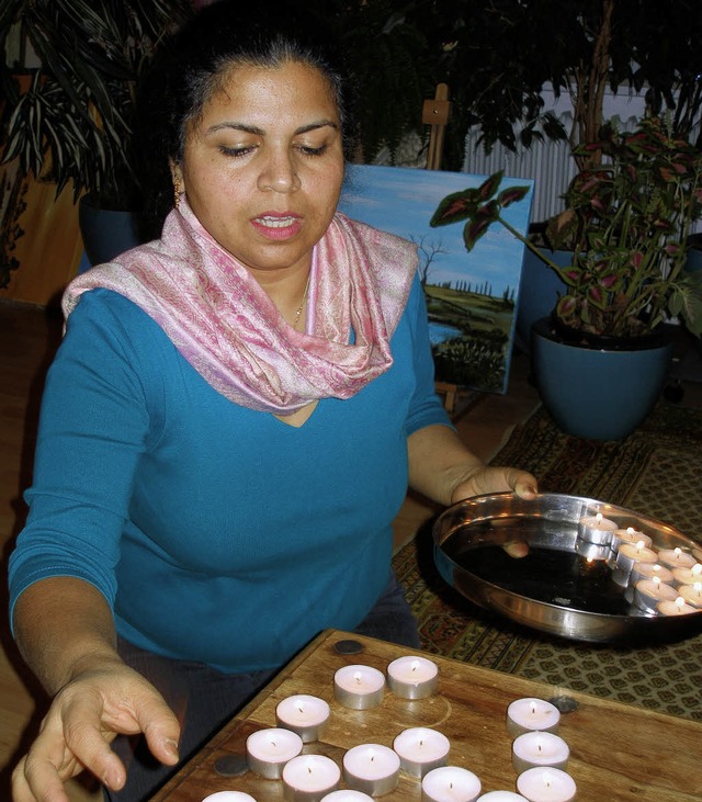 Viele Kerzenlichter, das haben fr Sun...t Dipawali und Weihnachten gemeinsam.   | Foto: b.schmidt