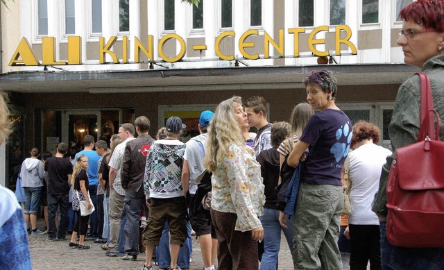 Groer Publikumsandrang, Sonntagnachmittag ist Kinozeit fr die ganze Familie.   | Foto: Ingrid Bhm-Jacob