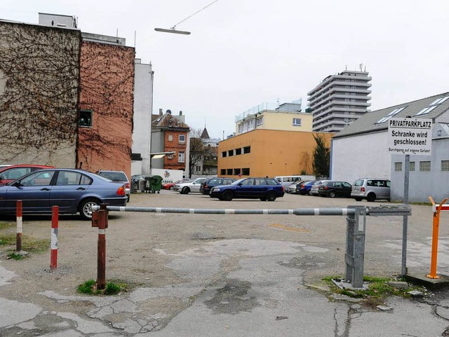 Das Gebiet Riesgsschen, der Hinterhof...e, soll planerisch aufgewertet werden.  | Foto: Andr Roos